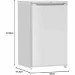 Beko Mini Frigorífico Encimera 85L Clase E TS190340N Bajo - Imagen 3