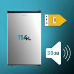 Mini Frigorífico Cecotec Bolero CoolMarket Inox TT 114L - Imagen 2