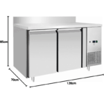Mesa Refrigerada METRO Professional 215L 250W GCC2100BS - Imagen 2