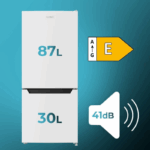 Frigorífico Combi E 117L Cecotec Bolero CoolMarket 117 DF - Imagen 3