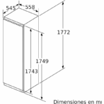 Frigorífico Integrable No Frost Balay 3FID737S 310L - Imagen 2