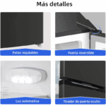 Frigorífico Combi CHiQ FBM157L42 157L Inox - Imagen 3