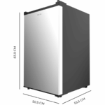 Mini Frigorífico Cecotec Bolero CoolMarket Inox TT 114L - Imagen 3