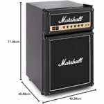 Mini Nevera Negro Marshall MF-3.2 92L - Imagen 3