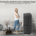 Frigorífico Combi CHiQ FBM157L42 157L Inox - Imagen 8