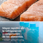 Frigorífico Combi E 117L Cecotec Bolero CoolMarket 117 DF - Imagen 6