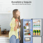 Frigorífico Combi CHiQ FBM157L42 157L Inox - Imagen 5