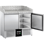 Mesa Refrigerada 2 Puertas GGM Gastro POG97ND 0.9m x 0.7m - Imagen 5