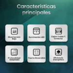 Frigorífico Blanco 206L 2 Puertas Hisense RT267D4AWE - Imagen 3