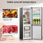 Frigorífico Combi CHiQ FBM157L42 157L Inox - Imagen 7
