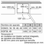 Combi Bosch KGN366WCF Frigorífico 326L Blanco No Frost - Imagen 5