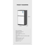 BCD-68S138E Mini Refrigerador Doble Puerta Snowsea 68L - Imagen 3