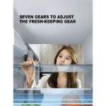 BCD-68S138E Mini Refrigerador Doble Puerta Snowsea 68L - Imagen 4