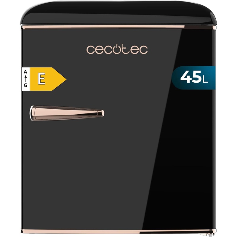 0uaIxSCEUL Frigorífico mini Negro 45L 45 Origin Bolero CoolMarket Cecotec - Imagen 1