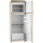 Frigorífico Beige Dos Puertas 170L 45L Clase E EVVO F45 - Imagen 2