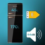 Frigorífico Cecotec Bolero 215L E Negro CoolMarket 2D Origin - Imagen 2