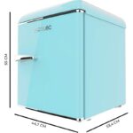 Frigorífico mini Cecotec Bolero CoolMarket TT 45 45L E Azul - Imagen 2