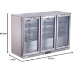 Frigorífico bebidas METRO GBC3003S 308 L Refrigeración por aire - Imagen 2