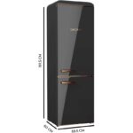 Frigorífico Cecotec Bolero CoolMarket 300 300L E Negro Combi Origin - Imagen 2