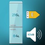 Frigorífico Cecotec Bolero CoolMarket Combi 300 300L E Azul Origin - Imagen 2