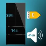 Frigorífico Puerta Francesa 436 L Clasificación E Cecotec Bolero CoolMarket FD 436 83,6 x 183 cm - Imagen 3