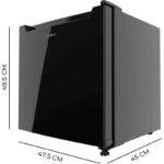 Frigorífico mini Cecotec Bolero CoolMarket TT 31 Dual 31L E Negro - Imagen 3