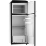 Frigorífico Negro Dos Puertas EVVO 45L Clase E 170L F45 - Imagen 2