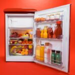 Frigorífico mini Cecotec Bolero CoolMarket 110 110L E Rojo Origin - Imagen 4