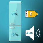 Frigorífico Cecotec Bolero CoolMarket Combi Verde 300 300L Origin - Imagen 2