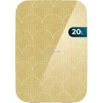 Nevera mini Cecotec Bolero 20L 7-65 °C Clase E Amarillo
