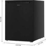 Frigorífico mini Cecotec Bolero CoolMarket 107 107L Clase de eficiencia energética E Negro - Imagen 6