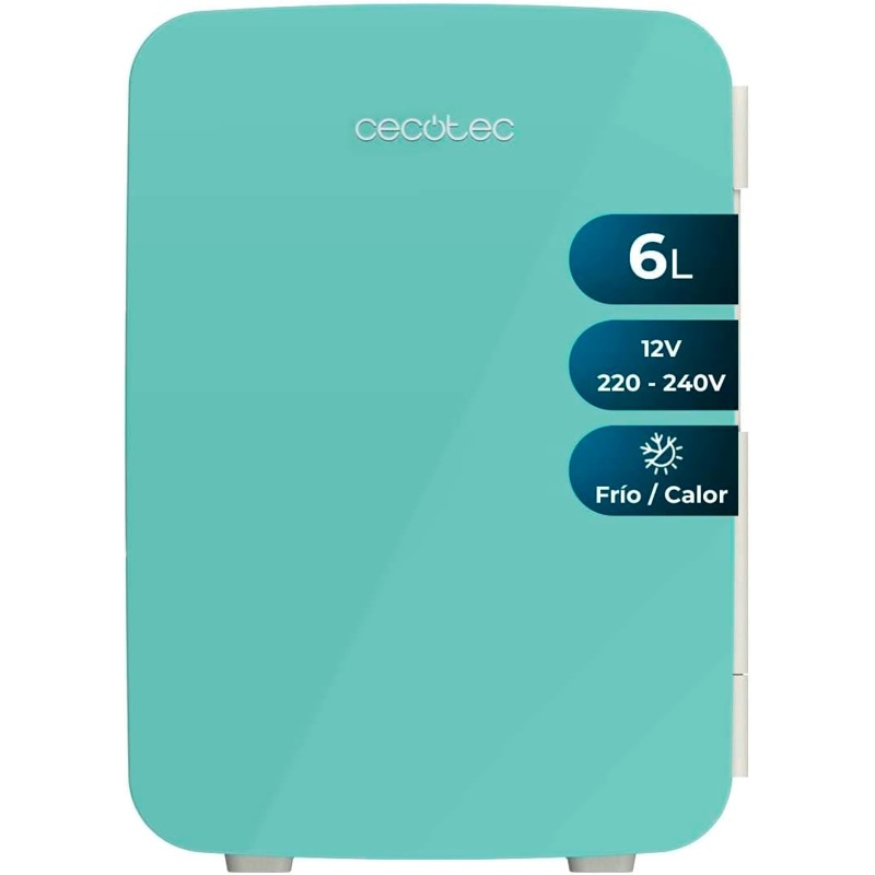 MUhVeUcq4i Nevera mini Verde Cecotec Bolero MiniCooling 6L 12V-220V 5-65 °C - Imagen 1
