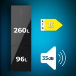 Frigorífico Combinado Cecotec 356 200 cm 60 cm 356 L Clasificación D Negro - Imagen 6