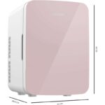 Nevera mini Cecotec Bolero 10L 12V-220V 7-65 °C Rosa Cooling Mini - Imagen 4