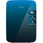 Nevera mini Cecotec Bolero MiniCooling 10L 12V-220V 7-65 °C Azul