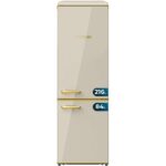 Frigorífico Cecotec Bolero CoolMarket Combi Beige 300 300L Origin