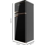 Frigorífico Cecotec Bolero 215L E Negro CoolMarket 2D Origin - Imagen 7