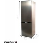 Frigorífico Combinado Corberó Inox 310 L 40 dB Clasificación E 63 x 59,5 x 188 cm CCH18564NFX - Imagen 3