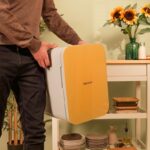 Nevera mini Cecotec Bolero 20L 7-65 °C Clase E Amarillo - Imagen 4