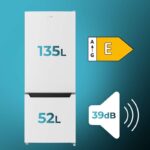 Frigorífico Combinado Cecotec 205 DF 205 L Clasificación E Blanco - Imagen 3