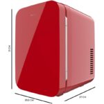 Nevera mini Cecotec Bolero 6L 12V-220V 5-65 °C Rojo MiniCooling - Imagen 7
