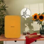 Nevera mini Cecotec Bolero 20L 7-65 °C Clase E Amarillo - Imagen 5