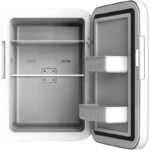 Nevera mini Cecotec Bolero 20L 7-65 °C Rosa Clase E - Imagen 3