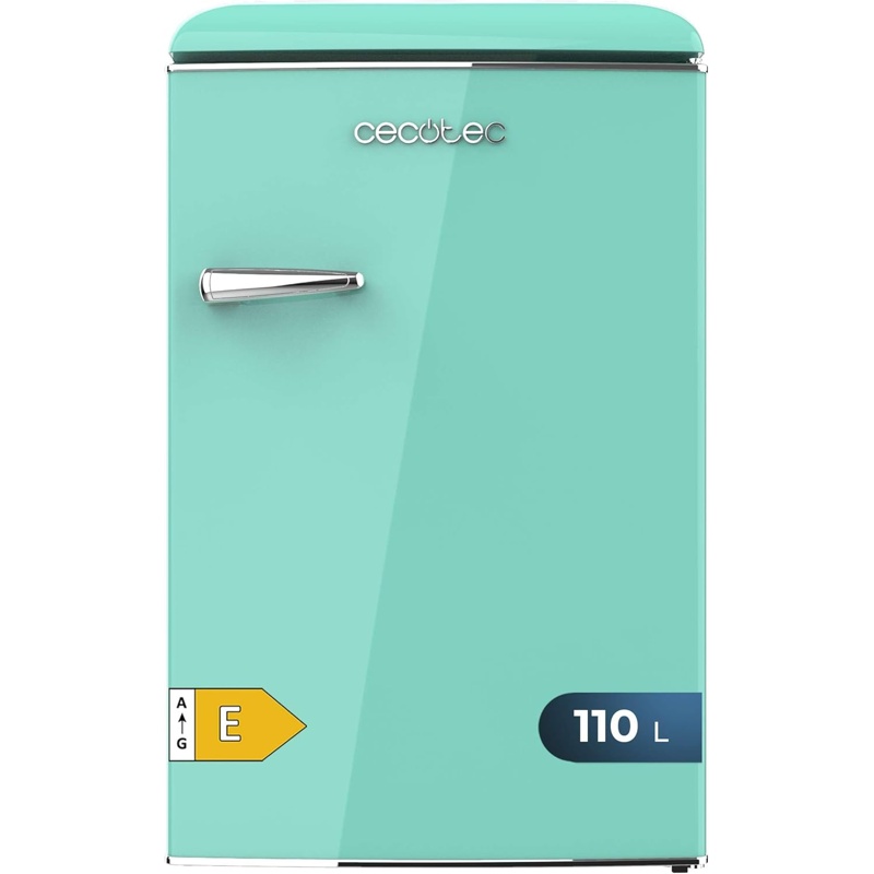 bYnbCSce26 Frigorífico mini Cecotec Bolero CoolMarket TT Origin 110 110L E Verde - Imagen 1