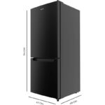 Frigorífico Combinado Cecotec 117 L Negro Clasificación E Combi 117 DF - Imagen 3