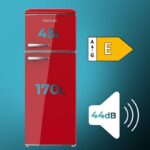 Frigorífico Cecotec Bolero CoolMarket 215L 2D Rojo E Origin - Imagen 5