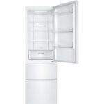 Frigorífico Combinado Haier 348 L Clasificación E 60 x 190 cm HTR3619ENPW - Imagen 2