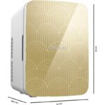 Nevera mini Cecotec Bolero MiniCooling 10L 12V-220V 7-65 °C Amarillo - Imagen 2