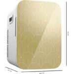 Nevera mini Cecotec Bolero 20L 7-65 °C Clase E Amarillo - Imagen 3