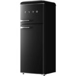Frigorífico Negro Dos Puertas EVVO 45L Clase E 170L F45 - Imagen 3